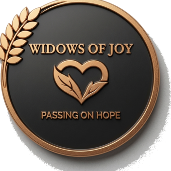 Widows of Joy emblem: Passing on Hope
